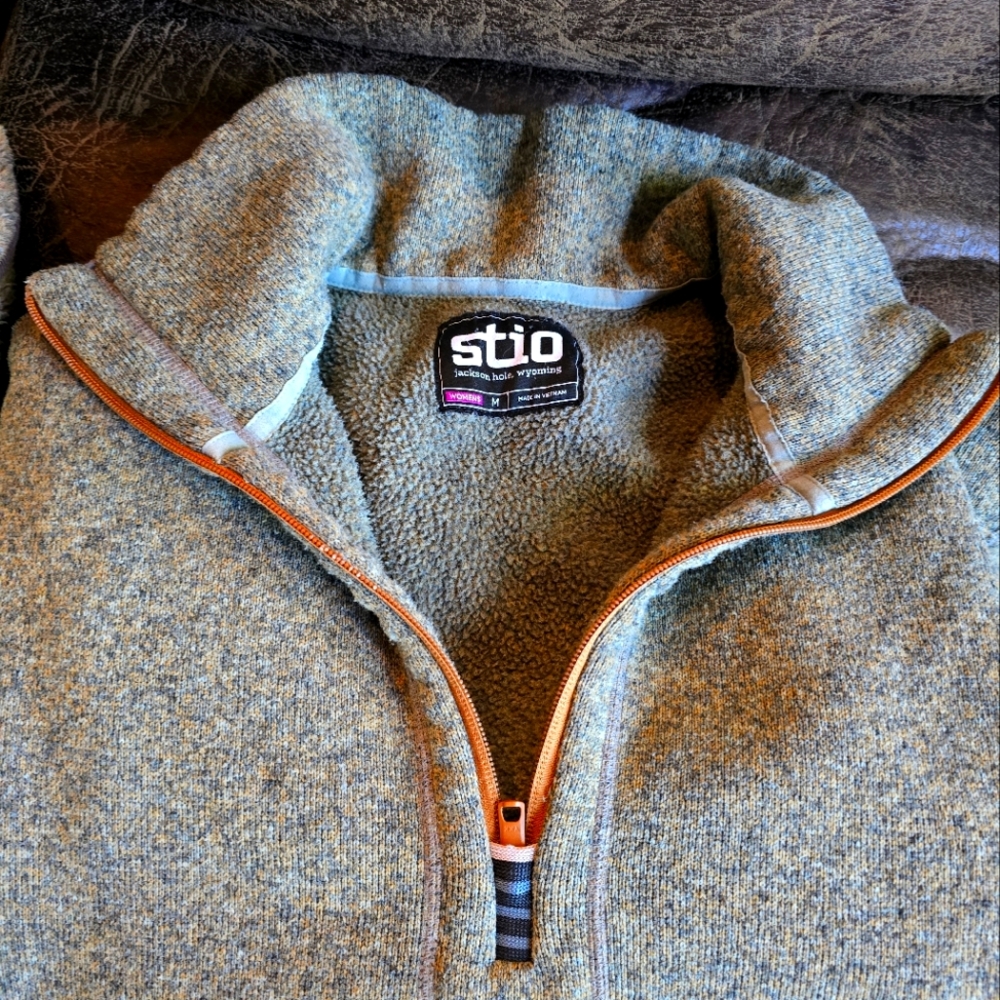 Stio half zip sweater